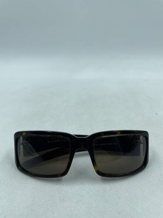 RALPH Ralph Lauren Tortoise Rectangle Sunglasses image number 1