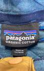Patagonia Men Blue Vintage Quilted Snap On Sweater XXS image number 3