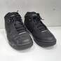 Nike Air Jordan Men's Black Leather Sneakers Size 10.5 image number 1
