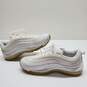 Nike Air Max 97 White Gum Sneaker Shoes Size 8 DJ2740-100 image number 1