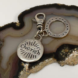 Designer Silpada 925 Sterling Silver Cherish Photo Op Clasp Dangle Charm