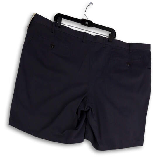 NWT Mens Blue Regular Fit Flat Front Slash Pockets Chino Shorts Size 54 image number 1