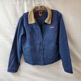 Patagonia Blue Denim Zip Up Jacket