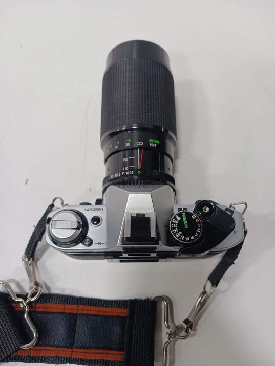 Canon AE-1 Program 35mm SLR Film Camera with Macro Focusing Zoom 70-210mm Bundle image number 4