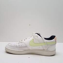 Nike Court Vision Low White Barely Volt Sneakers DC1868-100 Size 9 alternative image