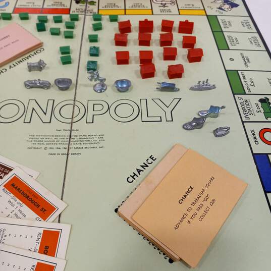 Vintage. Monopoly Property Trading Board Game image number 3