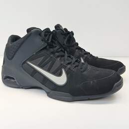 Nike Air Visi Pro 4 Low Black Medium Grey Men Athletic Sneaker US 10