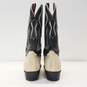 Rodeo Bravo Textured Leather Pointed Toe Men Western Boot US 8 image number 5