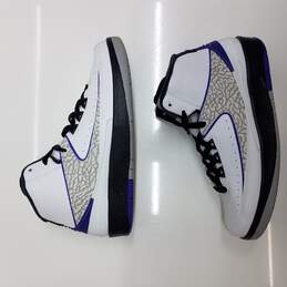 2014 Kids Air Jordan 2 Retro (GS Boys) 'Concord' 395718-153 Basketball Shoes Size 6.5Y alternative image