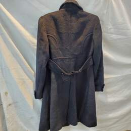 Max Studio Special Edition Wool/Alpaca Blend Long Black Overcoat Size S alternative image