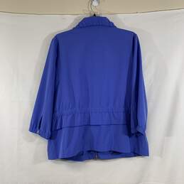 Women's Blue Chico's Jacket, Sz. 2 alternative image