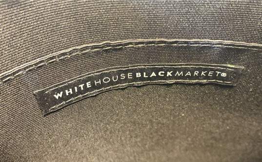 White House Black Market Studded Floral Clutch Wallet image number 6