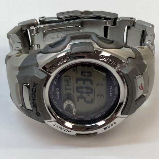 Designer Casio G-Shock MTG-900 Round Dial Gray Band Digital Wristwatch image number 2