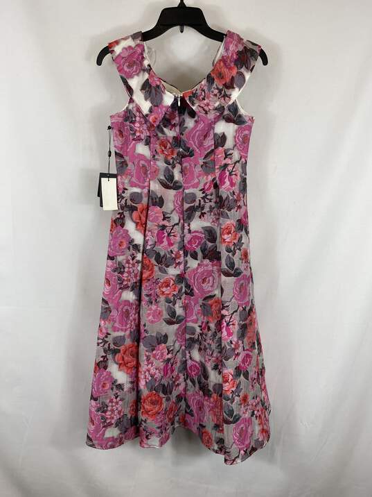 Adrianna Papell Floral Midi Dress - Size 6 image number 3