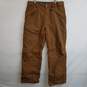 The North Face men's brown snow ski pants size M image number 1