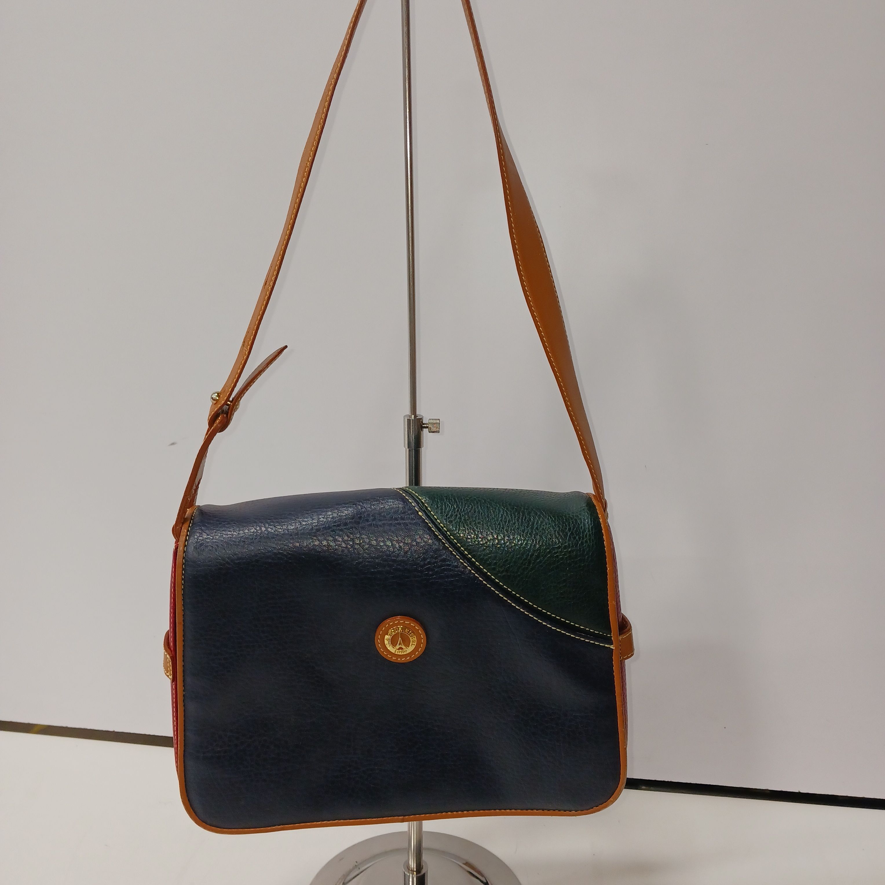 Buy Other brands La Tour Eiffel LA TOUR EIFFEL handbag leather navy green /  050538 [used] from Japan - Buy authentic Plus exclusive items from Japan |  ZenPlus