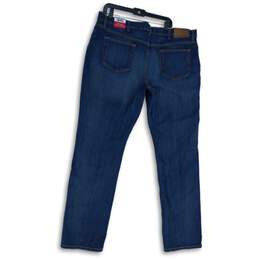 NWT Tommy Hilfiger Mens Blue Denim Stretch Straight Leg Jeans Size 40 X 34 alternative image