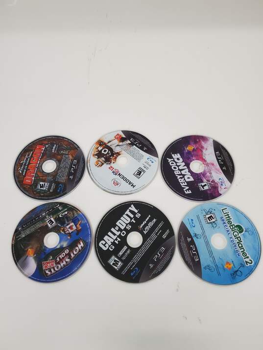 Lot of 6 PS3 Game Disc (NFL 12) Untested image number 3
