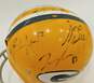 Favre/Rodgers/Woodson Signed Helmet Green Bay Packers image number 3