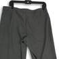 The Limited Womens Gray Flat Front Wide-Leg Dress Pants Size 12L image number 4