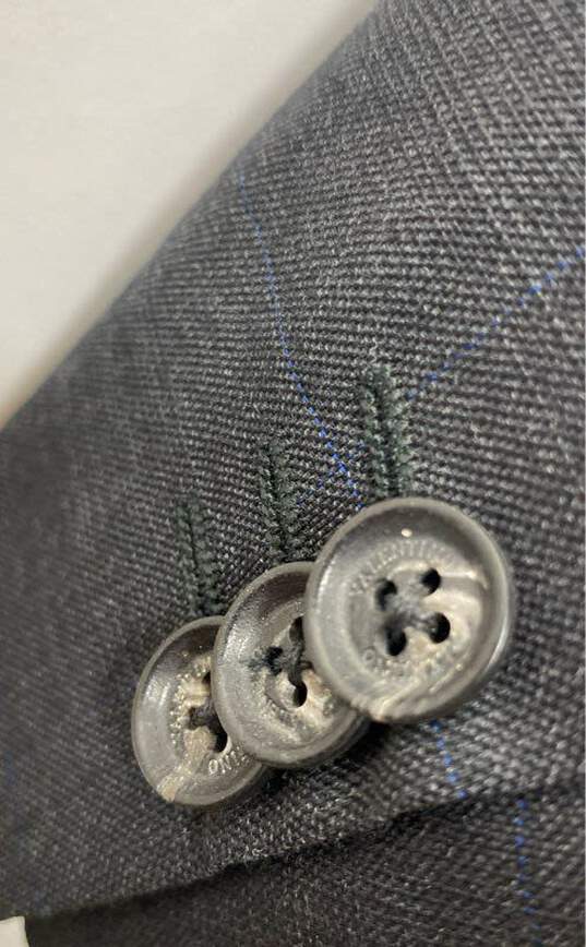 Valentino Gray Wool Suit Jacket - Size X Large image number 3