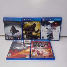 Bundle of 5 Sony PlayStation 4 Video Games