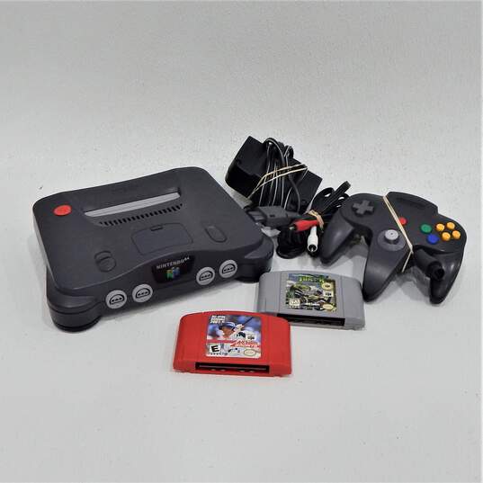Nintendo 64 w/2 Games Turok image number 1