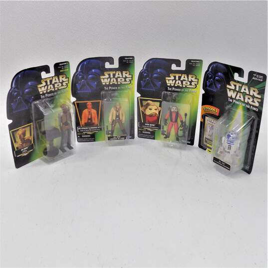 Lot of 4  Sealed Star Wars  Figures Power of the Force image number 1