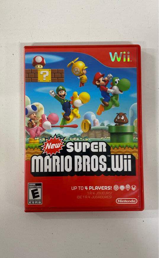 New Super Mario Bros Wii - Nintendo Wii (CIB) image number 1