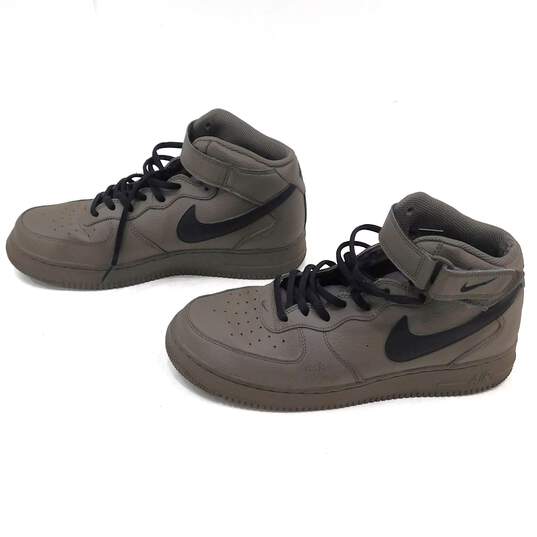 Nike Air Force 1 Mid Ridgerock Black Men's Shoes Size 10 image number 2