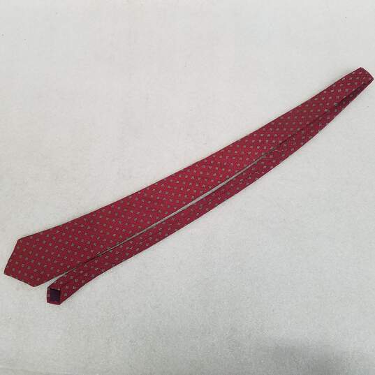 Chaps Ralph Lauren Red Men's Neck Tie image number 4