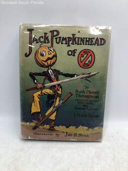 Jack Pumpkinhead Of Oz by Ruth Plumly Thompson Book Copyright 1929 Book alternative image
