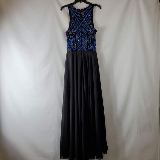 Parker Women's Black Long Dress SZ 10 NWT image number 2