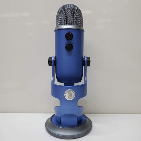 Blue Yeti - USB Mic for Recording Streaming Condenser Microphone UNTESTED image number 1