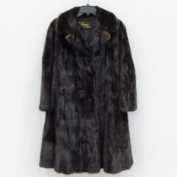 VNTG Stanley Korshak Chicago Faux Fur Women's Full Length Coat