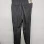 Men's Gray Textured Stria Dress Pants image number 2