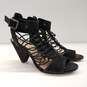 Vince Camuto 'Evel' Black Caged Heeled Sandals Women's Size 7M image number 3