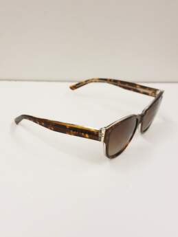 DKNY Tortoise Shell Brown Browline Sunglasses alternative image