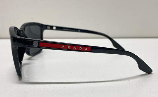 Prada Sport Polarized SPS02W Sunglasses Glossy Black One Size image number 4