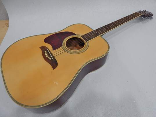 Oscar Schmidt by Washburn Brand OG2/N/LH Model Left-Handed Wooden Acoustic Guitar image number 2