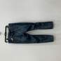 Lauren Ralph Lauren Womens Blue Denim Distressed 5-Pocket Design Ankle Jeans 10 image number 2