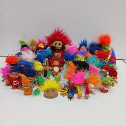 Bundle of Assorted Size Troll Dolls