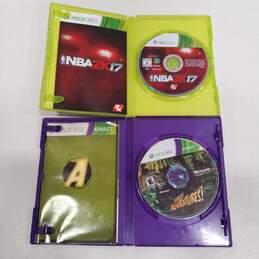Bundle Of 5 Assorted Microsoft XBOX 360 Video Games alternative image