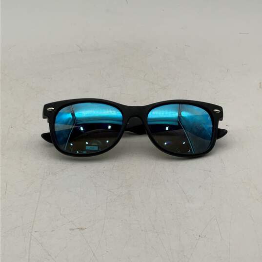 Ray Ban Mens RJ 9052S 1005/55 Wayfarer Black Blue Lightweight Square Sunglasses image number 1