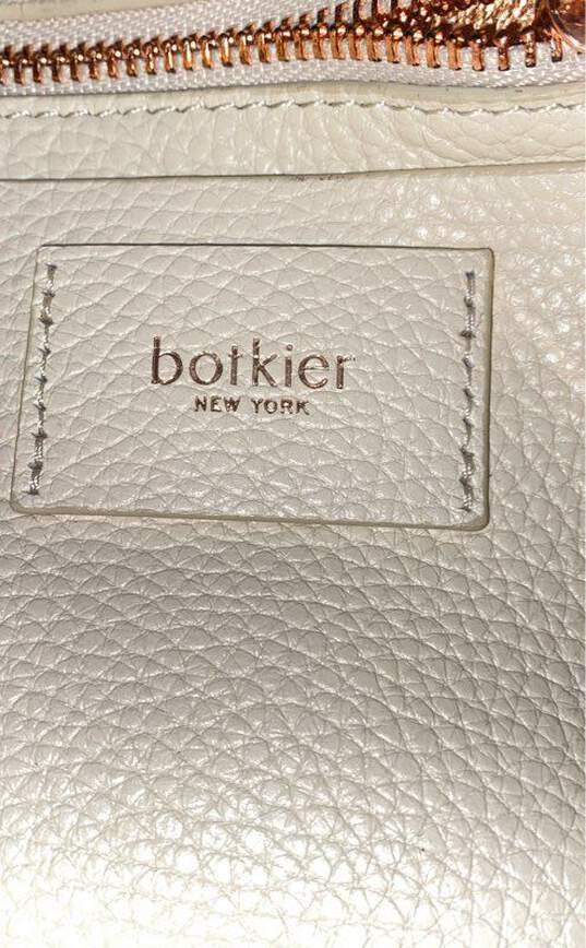 Botkier Soho Pebble Leather Zipper Tote Cream image number 6