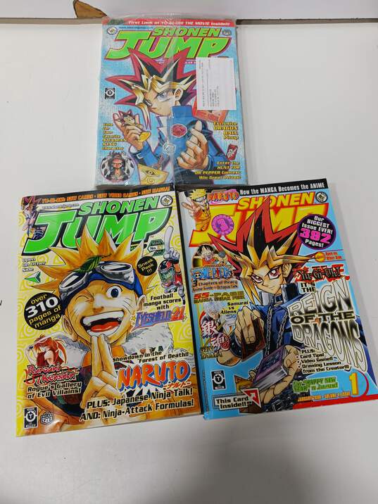 6PC Lot of Assorted Shonen Jump Magazines image number 3