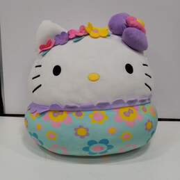 Kelly Toy Squashmallow Hello Kitty Floral Pattern Stuffed Animal