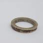 Authentic Tiffany & Co. Sterling Silver 1837 Band Sz 1 3/4 Ring w/COA 2.9g image number 1