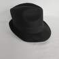 Black Fedora With Feather image number 2