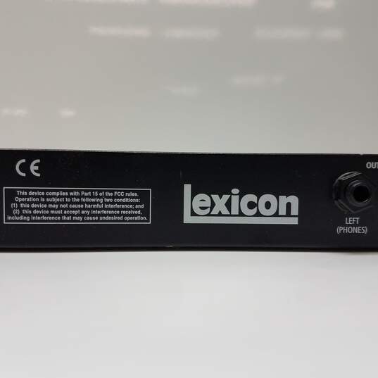 Lexicon MPX 110 Dual Channel Processor - Untested image number 5